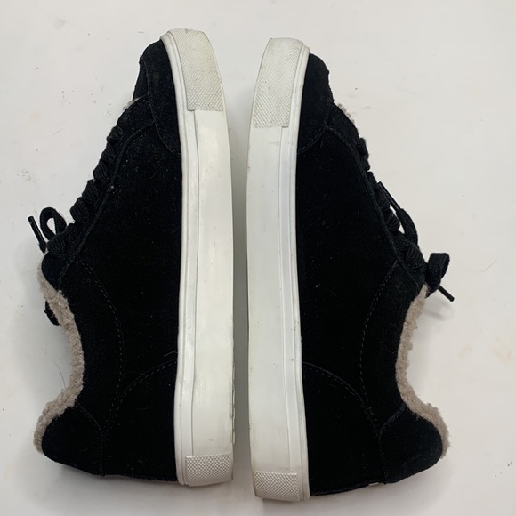 Birdies Cardinal Black Sneaker with Faux Shearling Interior S-188 Sz 9 - Picture 6 of 11